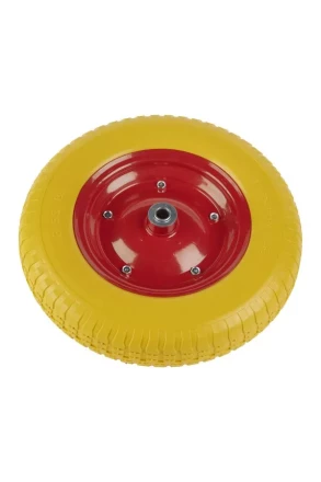 Колесо литое полиуретановое 360 мм PU 2400 (20 мм шариковый подшипник) 1046282 купить в Челябинске