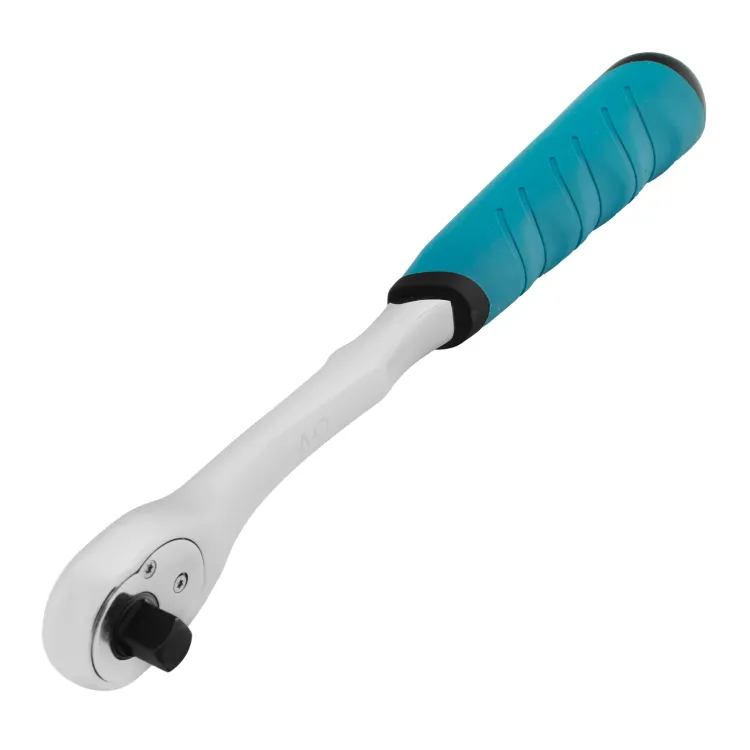 Ключ-трещотка 3/8" Gross 14054, CrV, 90 зубьев, усиленный, хром купить в Челябинске