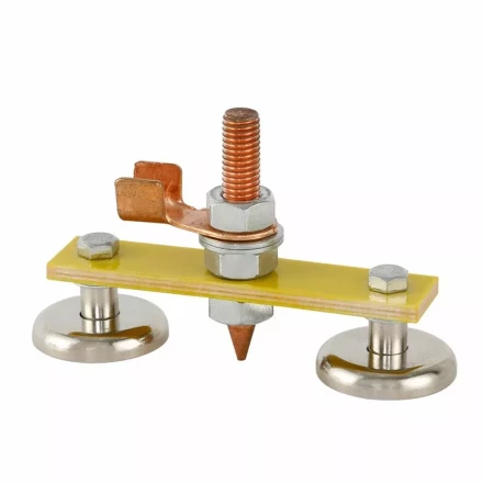 Клемма заземления магнитная МКЗ-300K2 (с изолированным контактом) KY1205 купить в Челябинске