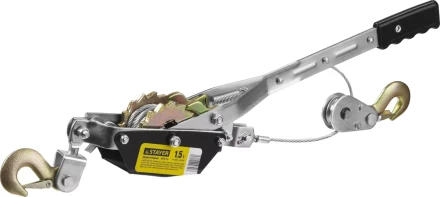 Лебедка STAYER &quot;MAXPull&quot; рычажная, тросовая, 1,5т/2,4м 880240 купить в Челябинске