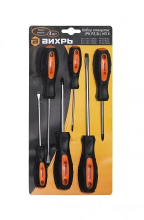 Набор отверток Вихрь НО 6 купить в Челябинске
