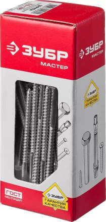 Шурупы ЗУБР &quot;МАСТЕР&quot; с шестигранной головкой, оцинкованные, 6x100мм, 50шт 4-300451-06-100 купить в Челябинске