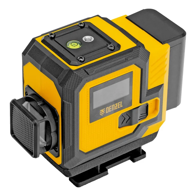 Лазерный уровень мультипризменный DLV-360-3C, 30 м, зеленый луч, Li-Ion 2,4 Aч, кейс// Denzel 35080 купить в Челябинске