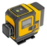 Лазерный уровень мультипризменный DLV-360-3C, 30 м, зеленый луч, Li-Ion 2,4 Aч, кейс// Denzel 35080 купить в Челябинске