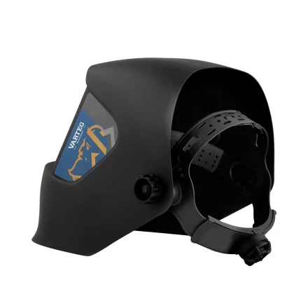 Маска сварщика VARTEG чёрная со стеклом С5 купить в Челябинске