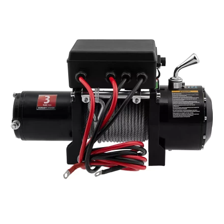 Лебедка автомобильная электрическая Denzel 52022 LB-2200, 2.2 т, 3.3 кВт, 12 В купить в Челябинске