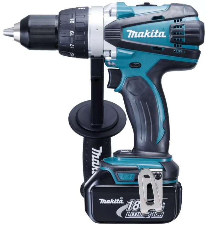 Дрель-шуруповерт аккумуляторная Makita DDF458RFE купить в Челябинске