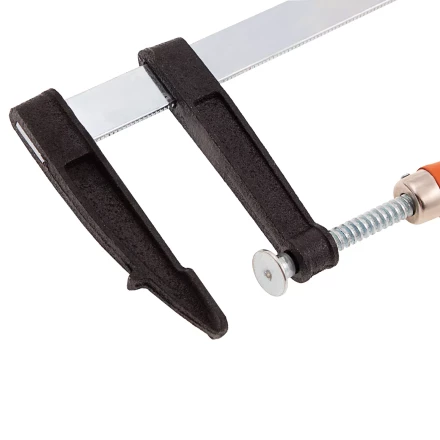 Струбцина F-образная Sparta, 200 х 80 х 260 мм, 204275 купить в Челябинске