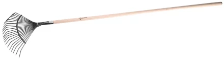 Грабли ЗУБР веерные с черенком, 22 круглых зубца 4-39591 купить в Челябинске