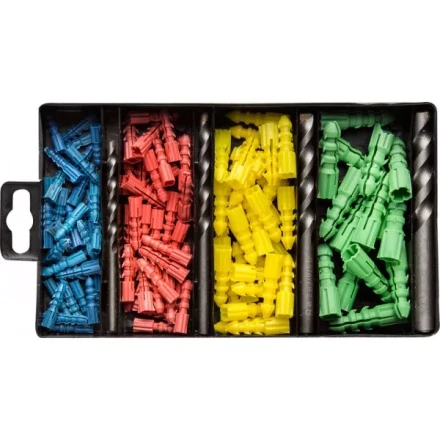 Набор ЗУБР Свёрла &quot;Монолит&quot; по бетону, 10мм, с дюбелями, 11 предметов 2911-H11-10 купить в Челябинске