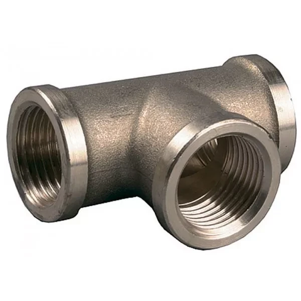 Тройник GENERAL FITTINGS латунь, г/г/г, 1" 51055-1 купить в Челябинске