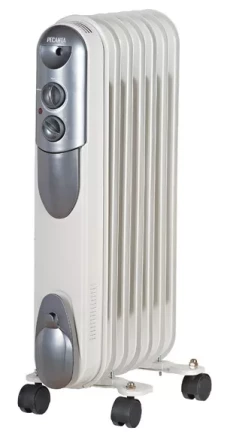 Маслянный радиатор обогреватель электрический Ресанта ОМПТ-7Н купить в Челябинске