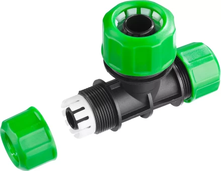 Тройник цанговый (шланг-шланг-шланг), РОСТОК 426370, 1/2&quot; х 1/2&quot; х 3/4&quot; 426370 купить в Челябинске