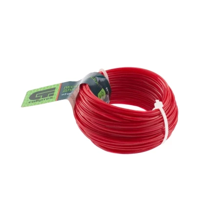 Леска для триммера звезда, 2.0 мм х 15 м, Россия Сибртех 961715 купить в Челябинске