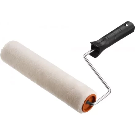 Валик малярный ЗУБР &quot;ОПТИМА - ВЕЛЮР&quot; в сборе, ворс 4мм, бюгель 6мм, 40х240мм 03547-24 купить в Челябинске