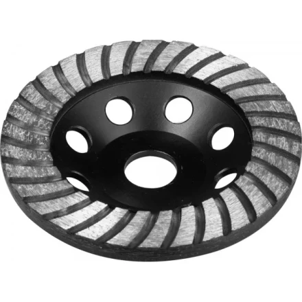 Чашка ЗУБР алмазная сегментированная, высота 22,2мм, 125мм 33371-125 купить в Челябинске