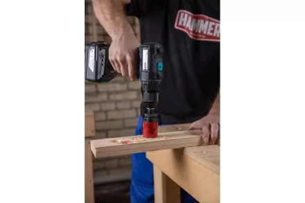 Коронка биметаллическая HAMMER Ф44х38мм 5/8&quot; BiMETALL (224-009) купить в Челябинске