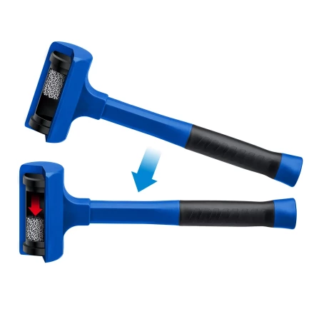 ЗУБР БМО, 57 мм, 1350 г, безынерционный молоток, Профессионал (2049-1350) купить в Челябинске