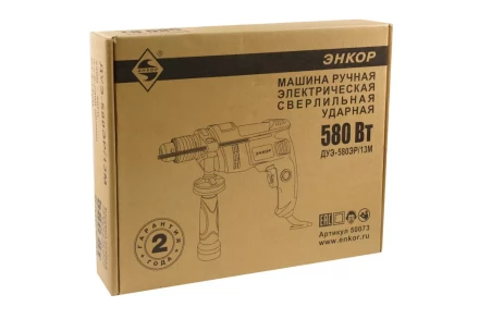 Дрель ударная ДУЭ-580ЭР/13М 50073 купить в Челябинске