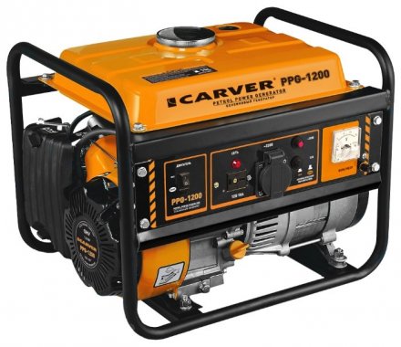 Генератор бензиновый CARVER PPG-1200 LT-156F купить в Челябинске