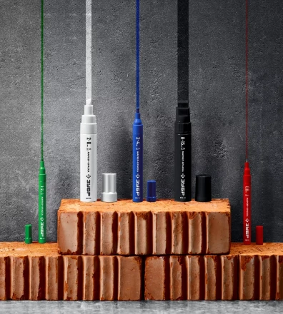 ЗУБР МК-800 синий, 2-8 мм клиновидный маркер-краска (06327-7) купить в Челябинске