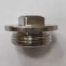 Заглушка GENERAL FITTINGS, 6-ти гранная головка с прижимной шайбой, никелированная латунь, наружная резьба, 3/4" 51099-3/4 купить в Челябинске