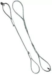 Строп канатный петлевой СКП 0.5 т L=1 м заплет купить в Челябинске