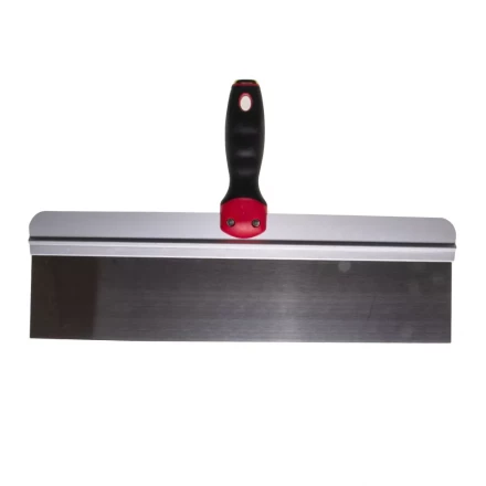 Шпатель фасадный из нержавеющей стали, 450 мм, двухкомпонентная ручка, широкое полотно Matrix 85543 купить в Челябинске