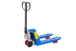 Тележка гидравлическая узковильная 2500 кг 800x450 мм полиуретановые колеса TOR RHP 1005893