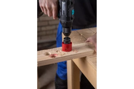 Коронка биметаллическая HAMMER Ф51х38мм 5/8&quot; BiMETALL (224-010) купить в Челябинске