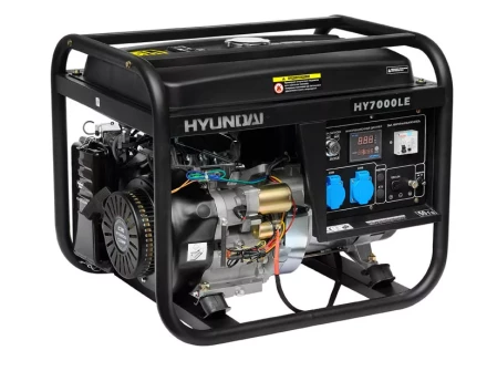 Бензогенератор Hyundai HY 7000LE купить в Челябинске