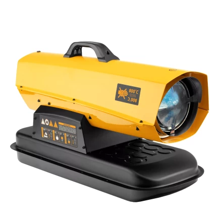 Дизельная тепловая пушка DHG-25i, 25 кВт, 600 м3/ч, прямой нагрев, термостат Denzel 96483 купить в Челябинске