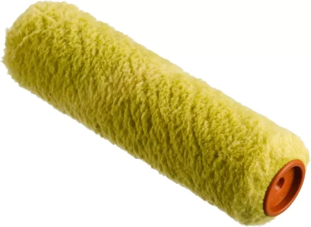 Ролик малярный сменный ЗУБР &quot;ОПТИМА -СИНТЕКС&quot;, все виды ЛКМ, для неровных поверхностей, полиэстр, ворс 18 мм, бюгель 6 мм, 40х240мм 02515-24 купить в Челябинске