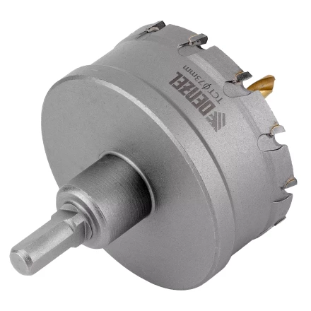 Коронка по металлу твердосплавная, 73 мм Denzel 724021 купить в Челябинске