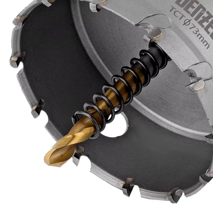 Коронка по металлу твердосплавная, 73 мм Denzel 724021 купить в Челябинске