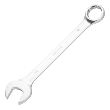 Ключ комбинированный 50мм, никелированный// Сибртех 14928 купить в Челябинске