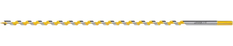 Сверло по дереву "Spiral", спираль Левиса, HEX хвостовик, STAYER Professional 29475-450-10, d=10х450мм 29475-450-10 купить в Челябинске