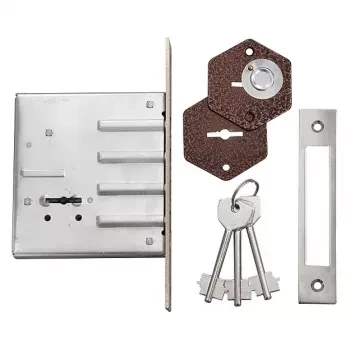 Замок врезной ЗВ-1, сувальдный  СИБРТЕХ 91665 купить в Челябинске