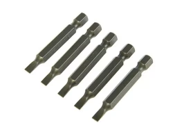 Набор бит SL4x50 сталь CrMo 5шт Сибртех 11256