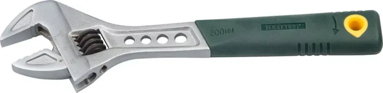 Ключ разводной Tiger, 200 / 30 мм, KRAFTOOL 27265-20 купить в Челябинске