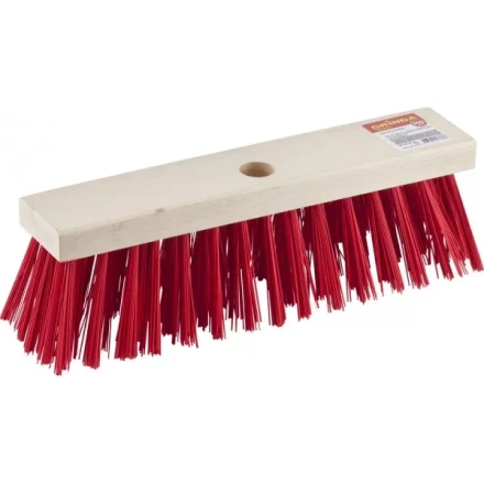 Щетка GRINDA &quot;EURO&quot; уличная без ручки, буковая колодка, жесткая щетина, 30см 39192-30 купить в Челябинске