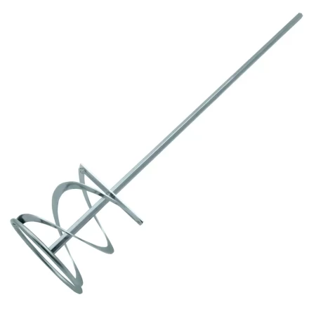 Миксер для красок и штукатурных смесей Denzel, 120 х 600 мм, оцинкованный, шестигранный хвостовик 10мм, 848467 купить в Челябинске