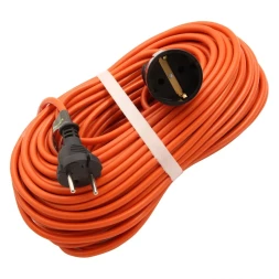 Удлинитель-шнур силовой Сибртех 30 м, 6А, тип УХз6, ПВС, 1 розетка без заземления 95813
