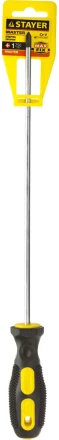 Отвертка STAYER &quot;MASTER&quot;, двухкомпонентная рукоятка, магнитный наконечник, PH1x250мм 2510-1-25_z01 купить в Челябинске