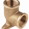 Уголок GENERAL FITTINGS с креплением к стене в двух точках, латунь, г/г, 1/2" 51076-G/G-1/2 купить в Челябинске