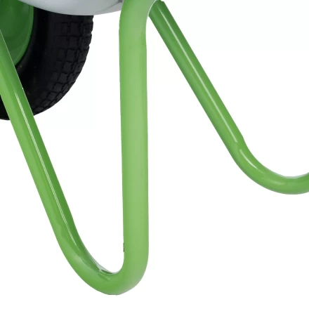 Тачка садовая Сибртех 689135, 2-х колесная, грузоподъемность 120 кг, объем 65 л купить в Челябинске