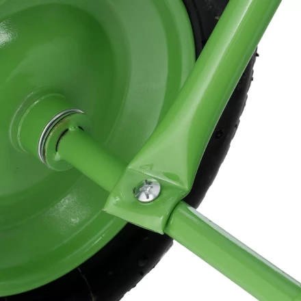 Тачка садовая Сибртех 689135, 2-х колесная, грузоподъемность 120 кг, объем 65 л купить в Челябинске