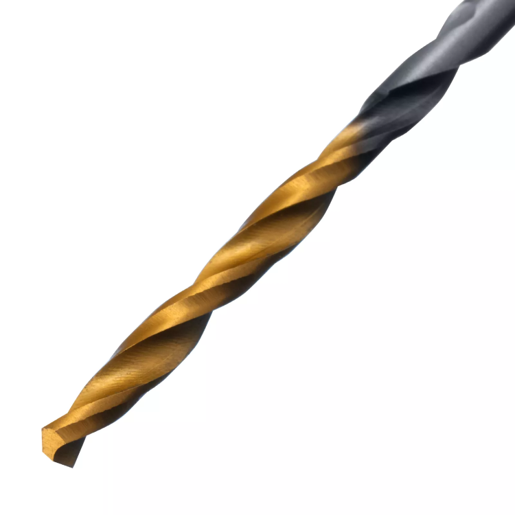 Сверло спиральное по металлу Denzel 2 x 49 мм, Р6М5, Golden Tip , 2шт., 718223 купить в Челябинске