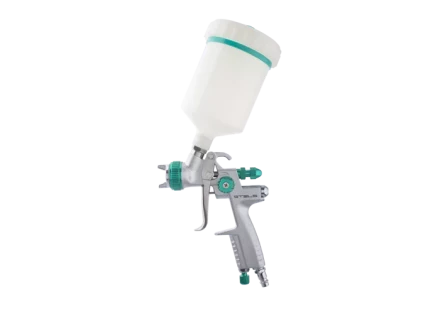 Пневматический краскопульт AG 801 HVLP , гравитационный, сопло 1,5мм и 1,8 мм Stels 57360 купить в Челябинске