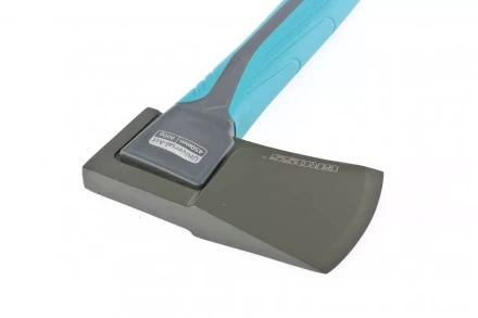 Топор универсальный 800 гр кованый тефлоновое покрытие двухкомпонентное пластиковое топорище 450 мм Gross 21452 купить в Челябинске